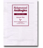 Ridgewood Analogies 1 - Guide