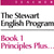 The Stewart English Principles - Teachers Guide, Book 1