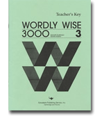 Wordly Wise 3000 3 - Answer Key