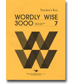 Wordly Wise 3000 7 - Answer Key