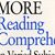 MORE Reading Comprehension 1