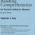 Reading Comprehension 1 - Answer Key