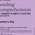 MORE Reading Comprehension 3 - Answer Key