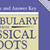 Vocabulary from Classical Roots A-Teachers Guide/Answer Key