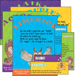 Poetry Bulletin Board Set w/ Bookmarks