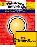 Hands-On Thinking Activities-Centers Through the Year, Grades 1-3