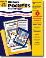 History Pockets, Grades 4-6, Ancient Egypt