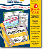 History Pockets, Grades 4-6, Explorers of North America