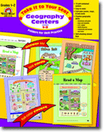 Take It to Your Seat Geography Centers, Grades 1-2