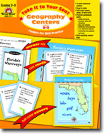 Take It to Your Seat Geography Centers, Grades 2-3