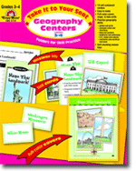 Take It to Your Seat Geography Centers, Grades 3-4