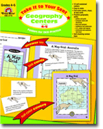 Take It to Your Seat Geography Centers, Grades 4-5
