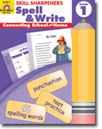 Skill Sharpeners Spell and Write, Grade 1
