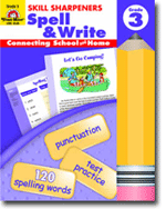 Skill Sharpeners Spell and Write, Grade 3
