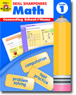 Skill Sharpeners Math, Grade 1
