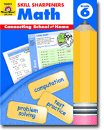 Skill Sharpeners Math, Grade 6