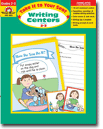 Take It to Your Seat Writing Centers, Grades 2-3