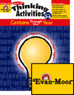Hands-On Thinking Activities-Centers Through the Year, Grades 3-6