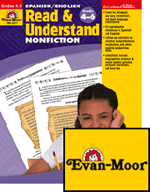 Spanish English Read and Understand, Nonfiction, Grades 4-6