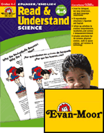 Spanish English Read and Understand, Science, Grades 4-6