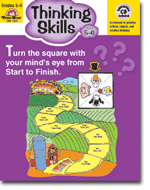 Thinking Skills Grades 5-6, Book + CD-ROM