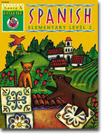 Learn-A-Language Book: Spanish, Grade 2