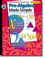 Pre-Algebra Made Simple, Grades 7 - 9