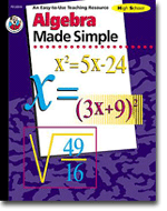 Algebra Made Simple, Grades 9 - 12