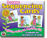 Sequencing Flash Cards: 3-Scene Cards