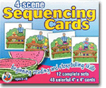 Sequencing Flash Cards: 4-Scene Cards
