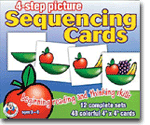 Sequencing Flash Cards: 4-Step Picture Cards