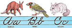 Alphabet Lines: Cursive Alphabet