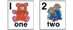Bulletin Board Math Set: Numbers 1-20