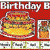 Bulletin Board Calendar Set: Birthday Bears Graph