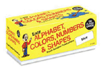 Phonics Flash Cards: Easy Alphabet, Colors, Numbers and Shapes