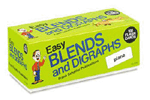 Phonics Flash Cards: Easy Blends and Digraphs