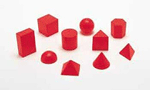 Plastic 3-D Shapes
