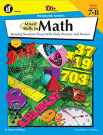 The 100+ Series: Mixed Skills in Math, Grades 7 to 8