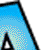 Blue 4 Inch Fun Font Letters