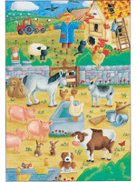 Galt Giant Farm Floor Puzzle