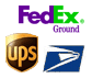 Choose Ground Shipping or UPS 3 Day Select