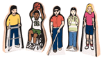 Special Needs Children (Set of 5)