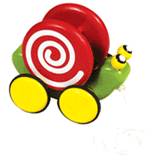 Pull Along Animal Friends (Snail)