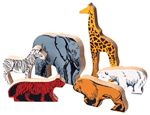 Zoo Animals (Set of 6)