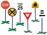 Drivetime Signs-Set of 6