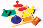 Geometric Puzzle Board