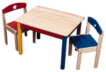 FREE SHIPPING - Moon and Stars Table and Chair Set