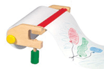 Clamp-on Paper Center