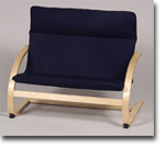 FREE SHIPPING - Kiddie Couch - Blue