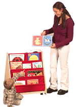 2 Sided Canvas Book Display